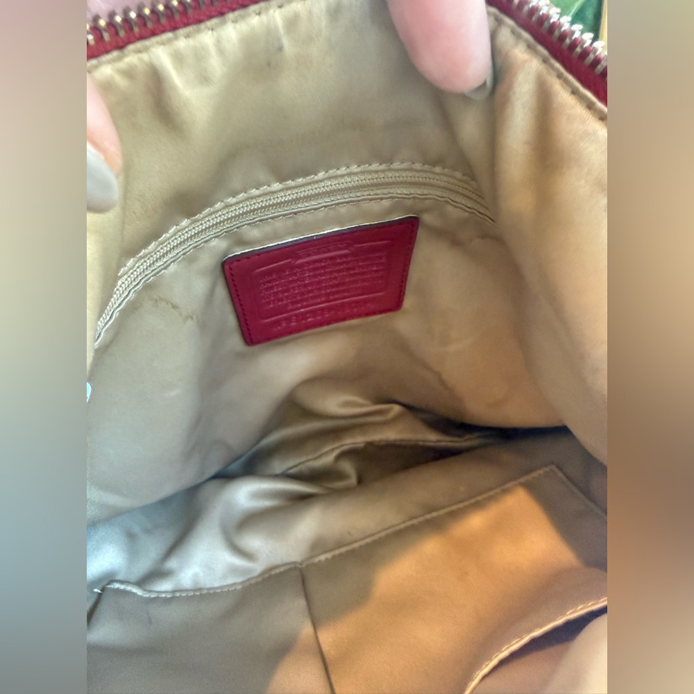 Coach ‘Kristin Woven Leather Hobo’ - Picture 7 of 13